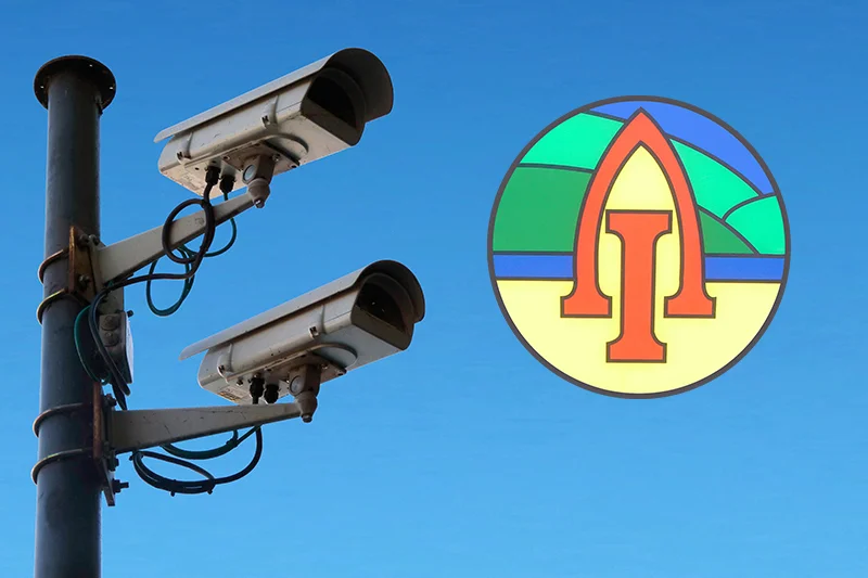 Askam CCTV service. CCTV Cameras and Askan and Ireleith Logo