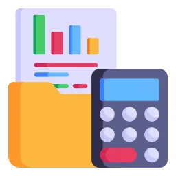 accounting. paperwork and calculator