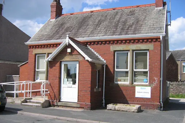 Local Services - Library. Picture of Askam Library Building.